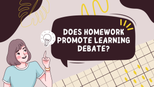 Does homework promote learning debate