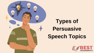 Types of Persuasive Speech Topics